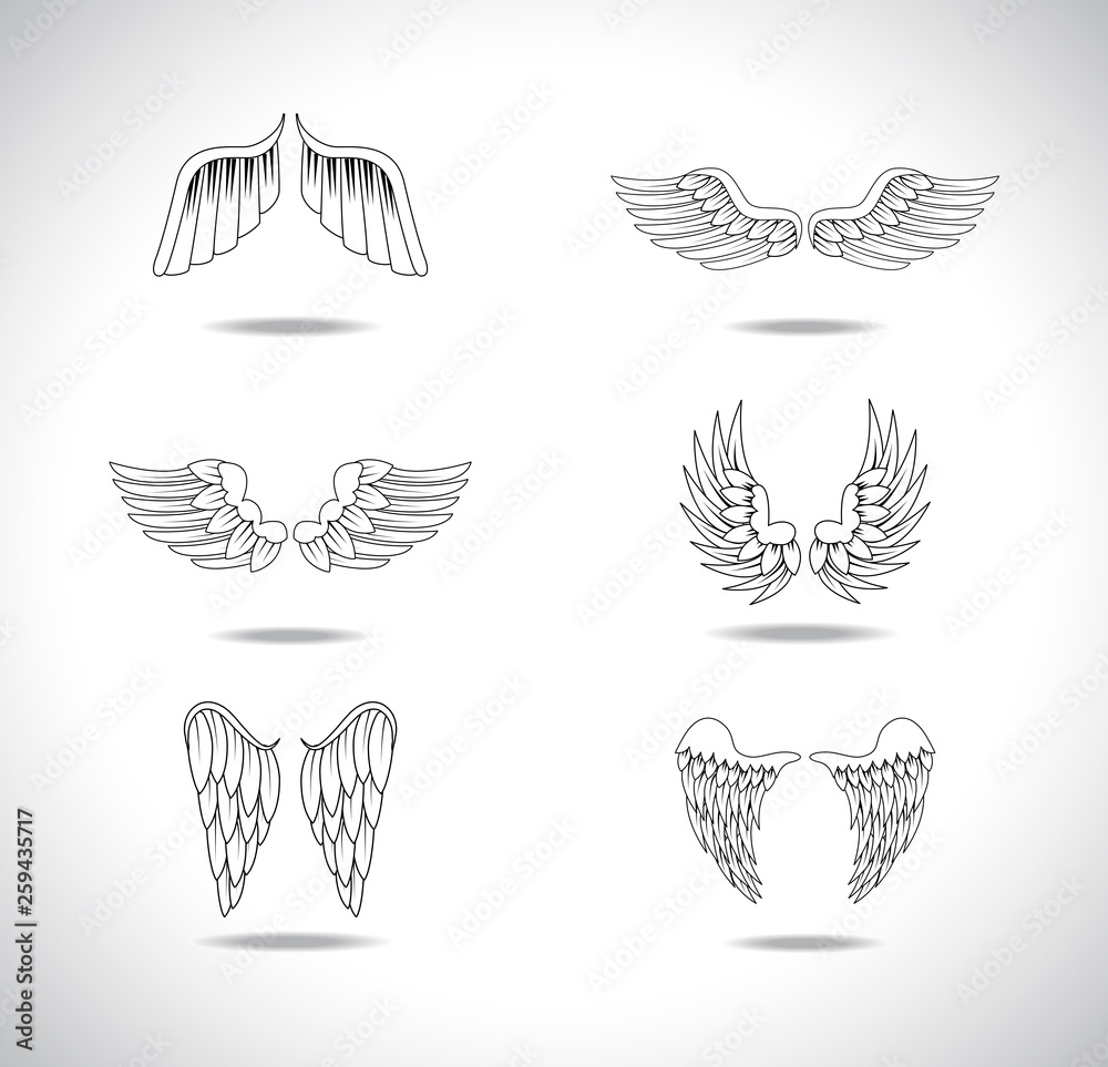 444 Tattoo with Angel Wings Meaning