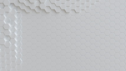 White background texture. 3d illustration, 3d rendering