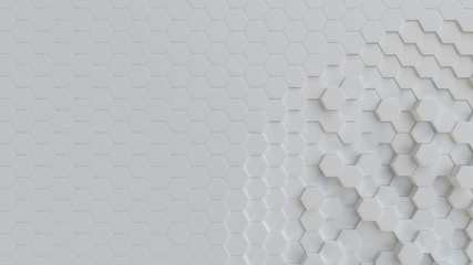 White background texture. 3d illustration, 3d rendering