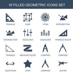 Poster - geometric icons