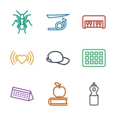 Poster - long icons