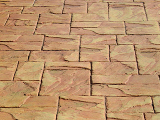 brown stone pavement texture