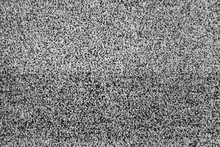 No Signal TV Texture. Television Grainy Noise Effect As A Background. No Signal Retro Vintage Television Pattern