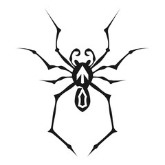 Poster - Decoration spider icon. Simple illustration of decoration spider vector icon for web design isolated on white background
