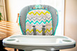 A high chair for baby on the kitchen at home