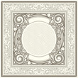 © alex_bond - Vintage decorative ornate monochrome design