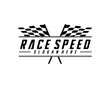 Race flag Design Concepts Icon. Speed Flag Simple Design Illustration Vector. Icon Symbol