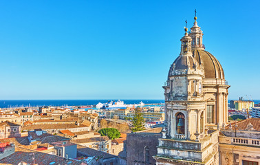 Old town of Catania