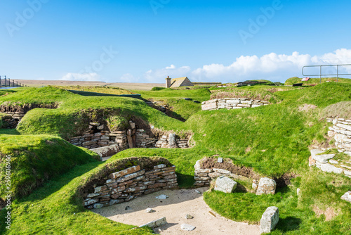 Fotografía Scara Brae Neolithic Site - Orkney Islands, Scotland
