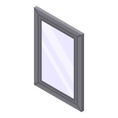 Poster - City lightbox icon. Isometric of city lightbox vector icon for web design isolated on white background