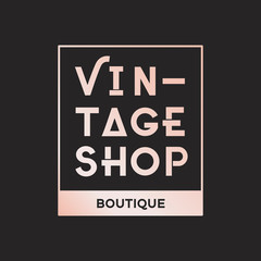 Wall Mural - Fashion boutique logo