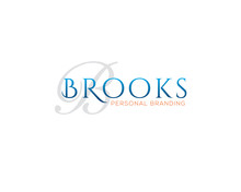 Brooks Classic Wordmark Logotype For Personal Wedding Branding