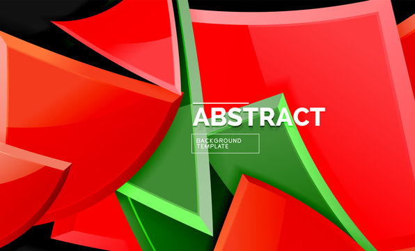 Shiny style geometric background