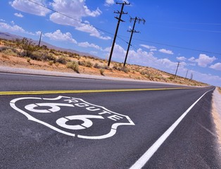 U.S. Route 66 highway.