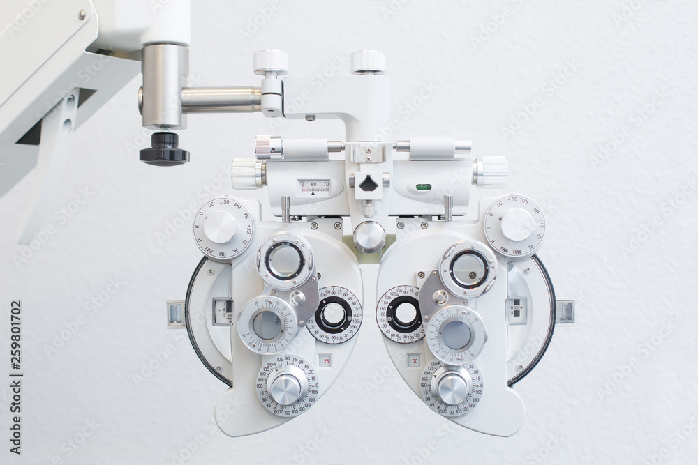 Optometry Adjustable Socket Optometry devices Stock Photo | Adobe Stock