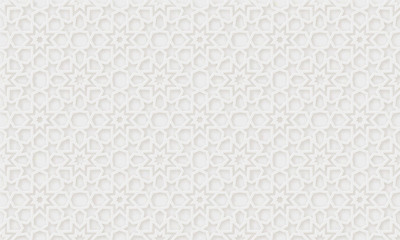 Arabic pattern background. Islamic ornament vector.