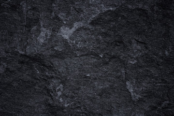 Wall Mural - Dark grey black slate background or natural stone texture