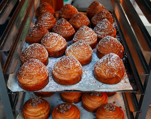 attraenti gustose e dolci pastarelle per la colazione