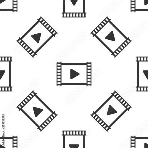 szary-grac-wideo-ikona-na-bialym-tle-wzor-na-bialym-tle-tasma-filmowa-ze-znakiem-zabaw-ilustracja-wektorowa
