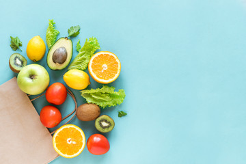 shopping healthy food