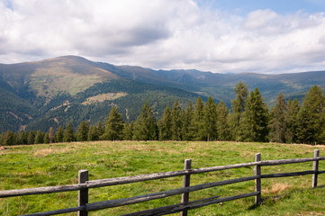 Almlandschaft in Kärnten