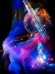 Wall Mural - Colorful Music