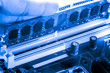 © pinglabel - Close up of Electronic Ram(random access memory) on Mainboard computer