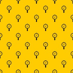 Poster - Manometer or pressure gauge pattern seamless vector repeat geometric yellow for any design