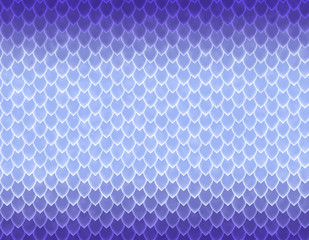 Wall Mural - White and violet gradient snake skin pattern, sharp scale