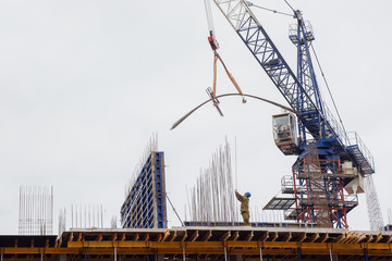 new multi-storey building under construction