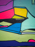 Fototapeta Młodzieżowe - abstract urban graffiti street wall