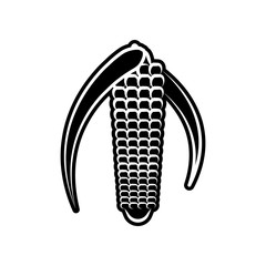Poster - corn icon. element of dia de muertos for mobile concept and web apps icon. glyph, flat icon for webs