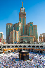 makkah SAUDI ARABIA  muslim tourists and pilgrims the makkah 