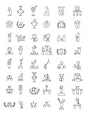 Fototapeta Londyn - Trophy and awards icons.vector