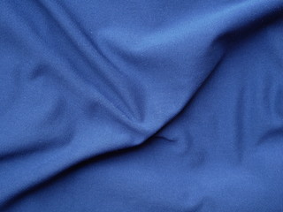old blue silk fabric background
