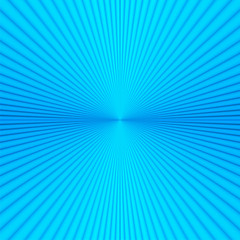 Poster - Abstract winter sun, 3d effect starburst & sunburst background with stylish turquoise blue color tone.