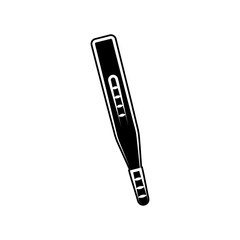 Poster - thermometer icon. element of maternity for mobile concept and web apps icon. glyph, flat icon for we