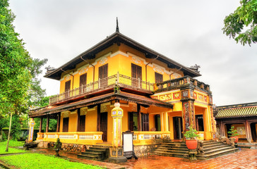 Sticker - Pavilion at the Forbidden City in Hue, Vietnam