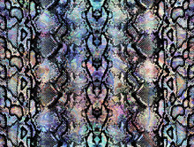 Snake Skin Pattern Texture Repeating Seamless Colorful Texture Snake. Texture Snake. Fashionable Print. Fashion And Stylish Background.