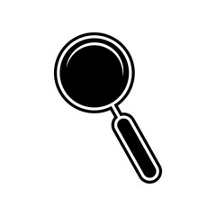 Poster - magnifier icon. Element of Media, Press for mobile concept and web apps icon. Glyph, flat icon for website design and development, app development