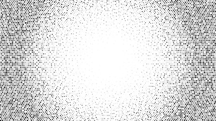 Wall Mural - halftone dotted background. halftone effect vector pattern. circle dots isolated on the white backgr