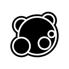 Aufkleber - planetary system icon. Element of Science for mobile concept and web apps icon. Glyph, flat icon for website design and development, app development