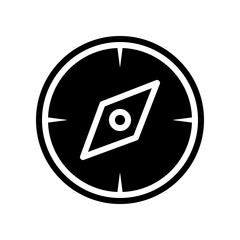Aufkleber - compass icon. Element of Science for mobile concept and web apps icon. Glyph, flat icon for website design and development, app development