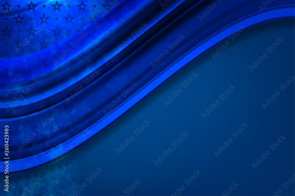 USA Color flag concept background for independence, veterans, labor ...