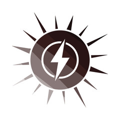 Poster - Solar energy icon