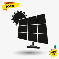 Aufkleber - Solar Energy Logo Design