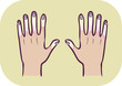 © BNP Design Studio - Hands Symptom Raynauds Phenomenon Illustration