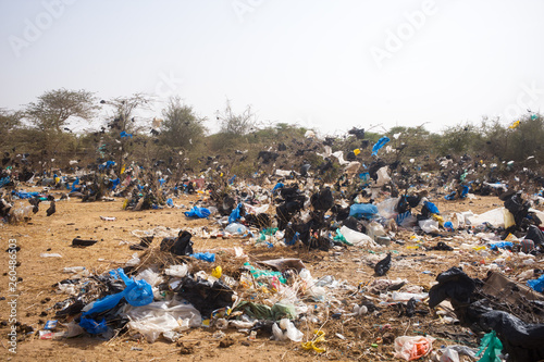 Fotografía plastic pollution in Senegal