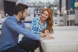 © mad_production - Beautiful couple shopping for new mattress at furnishings store