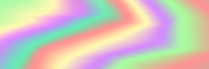 Aufkleber - horizontal abstract pastel holographic texture design for pattern and background